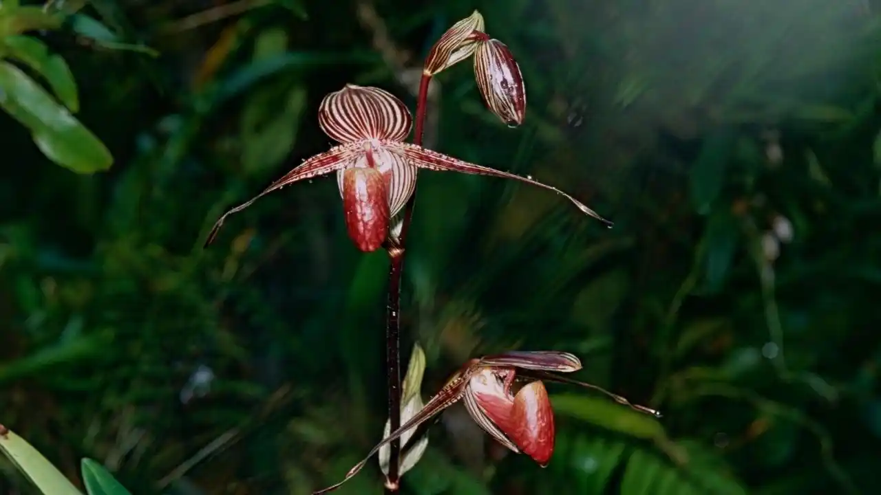 Paphiopedilum rothschildianum