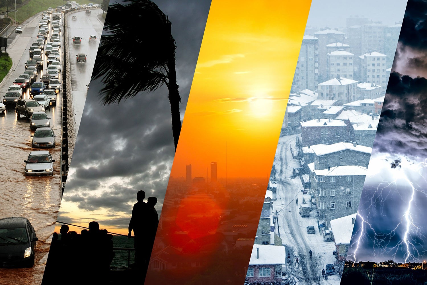 Fenomena perubahan cuaca tidak menentu di seluruh dunia Fenomena perubahan cuaca tidak menentu di seluruh dunia