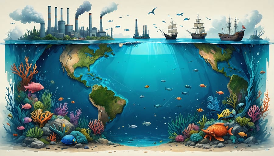 Pemanasan global akan mempengaruhi ekosistem bagi mahluk hidup di laut Pemanasan global akan mempengaruhi ekosistem bagi mahluk hidup di laut