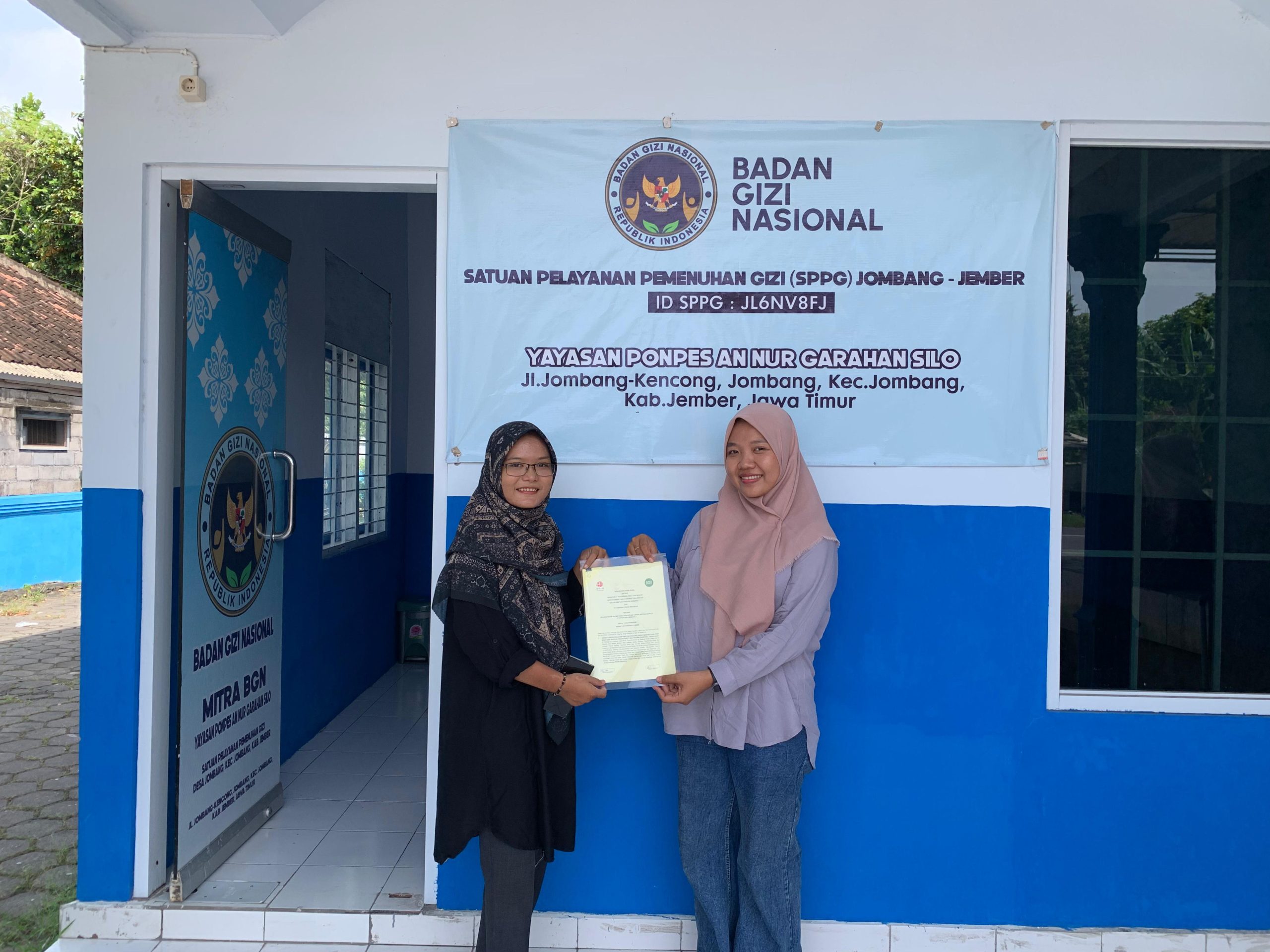 kemitraan angphot dengan sppg kecamatan jombang