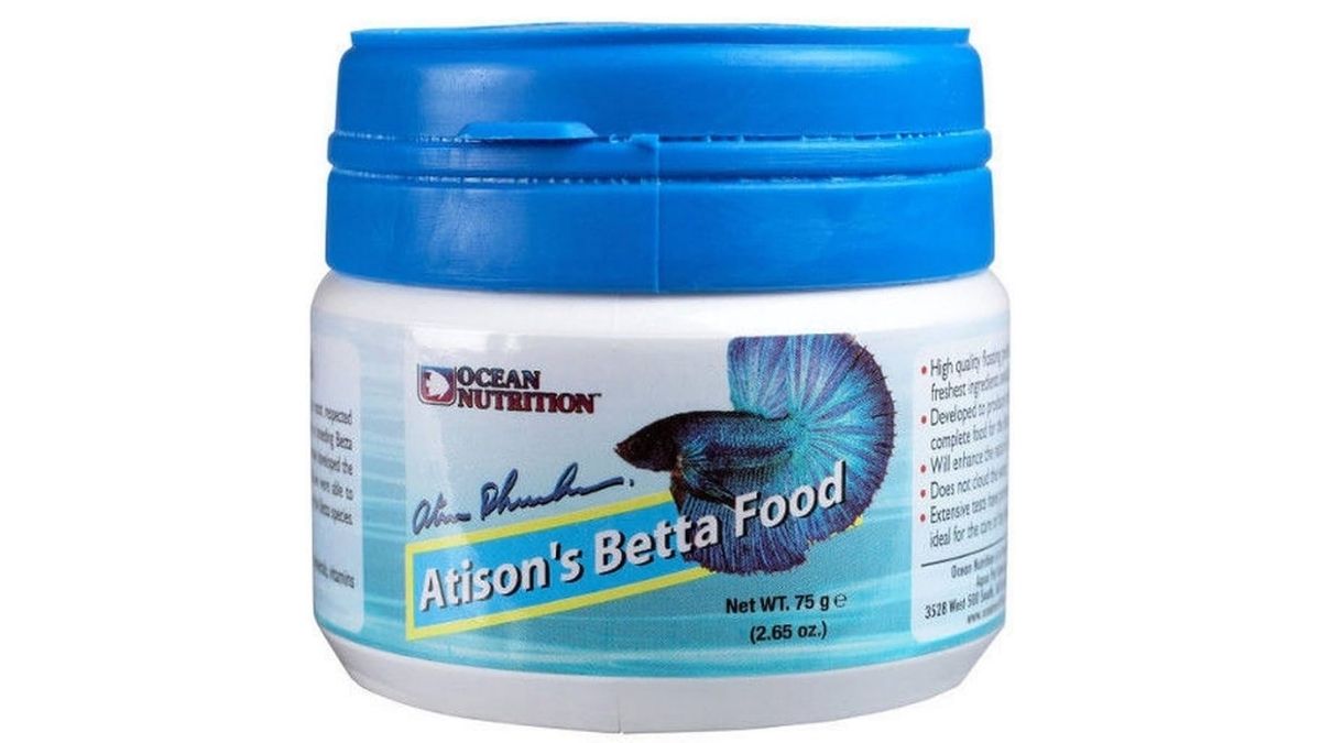 pakan ikan Ocean Free Atison’s Betta Food
