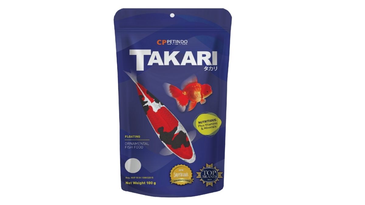 Pakan ikan cupang terbaik Takari