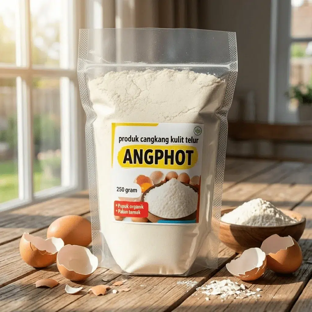 Tepung cangkang telur ANGPHOT kemasan 250 gram